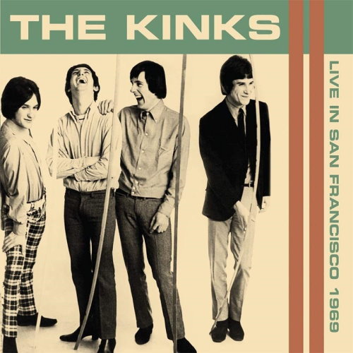 The Kinks - 2020 Live in San Francisco 1969 - Green vinyl LP  - 150 kr.